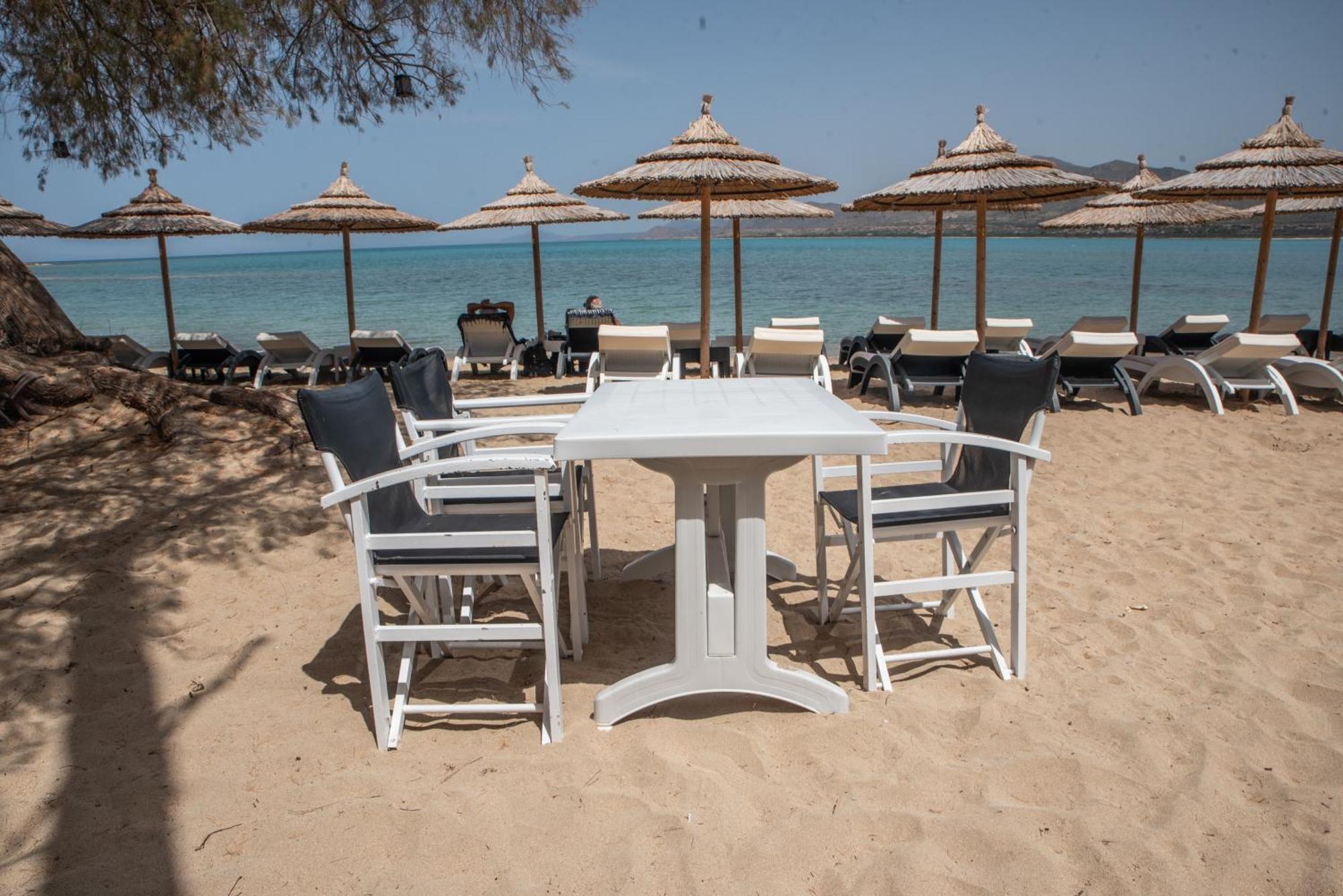 Coralli Rooms & Restaurant Elafonissos Zewnętrze zdjęcie